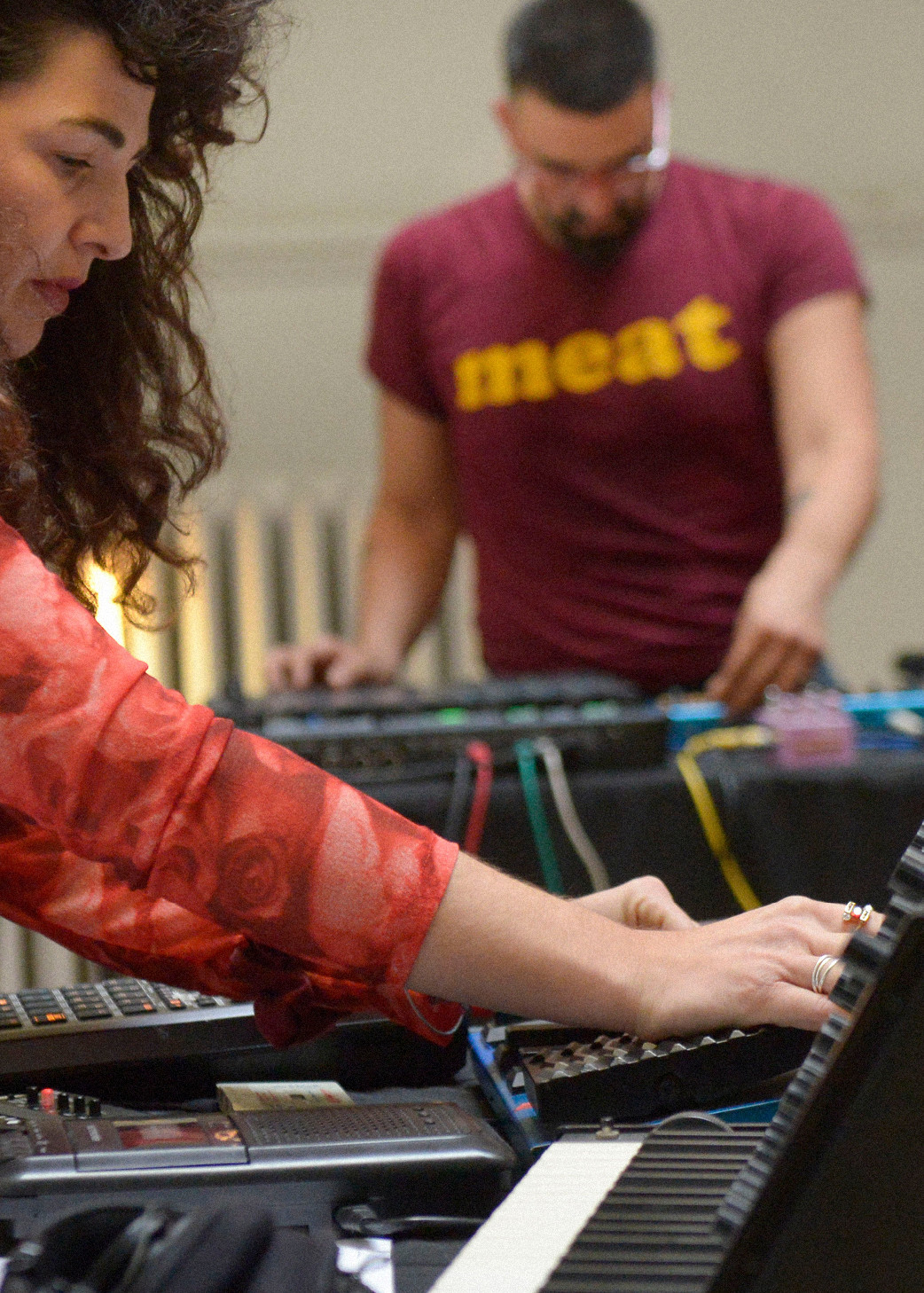 Hannan Jones & Samir Kennedy, ‘Relay’ à The Common Guild, Glasgow © Alan Dimmick